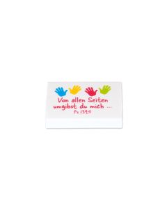 Radiergummi 'Hände' eckig
