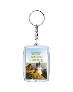 480023080  Ich weiß nicht, wohin Gott mich führt -Schlüsselanhänger | CB Buchshop