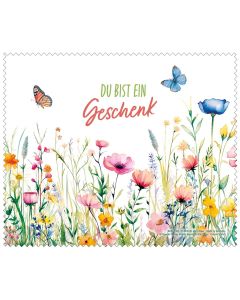 480002393 - Du bist ein Geschenk - Brillentuch | CB Buchshop
