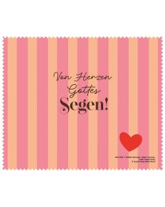 480002396 - Brillentuch - Von Herzen Gottes Segen | CB Buchshop