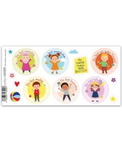 Stickerbogen "Gottes Welt"
