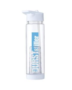 Trinkflasche "Durststiller" - weiß