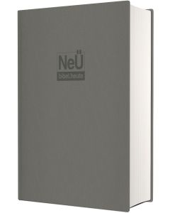 NeÜ Bibel.heute - Standard - Kunstleder grau