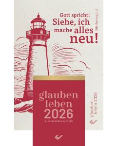 glauben leben 2026 - Abreißkalender