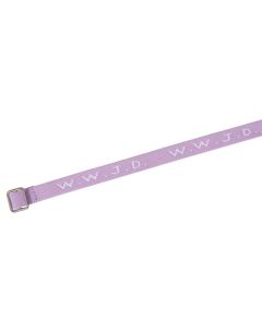 Armband 'WWJD' violett