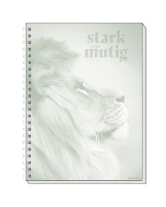 480003518 - stark und mutig Notizbuch | CB Buchshop