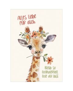 Postkarte 12 Ex.- Alles Liebe für dich