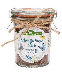 Schmetterlingsglück / Weckglas