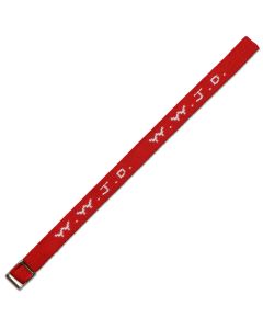 Armband WWJD rot
