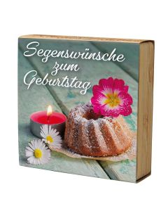 480007121 - Segenswünsche zum Geburtstag - Teelichhalter | CB Buchshop