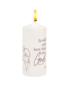 480077500 - Be still and know that I am God - Kerze | CB Buchshop