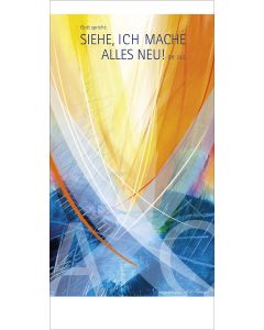Faltkarte 10 Ex. 'Siehe, ich mache alles neu!