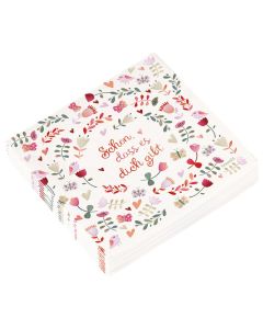 907020149 - Schön, dass es dich gibt Servietten | CB Buchshop