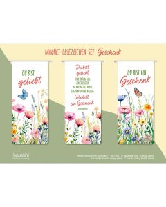 907902112 - Magnetlesezeichen Set Geliebt | CB Buchshop
