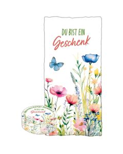 907908424 - Du bist ein Geschenk-Handtuch | CB Buchshop