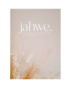 480098102 - Jahwe. Poster | CB Buchshop