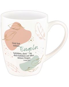 Tasse 'Gott hat seinen Engeln befohlen, dass sie dich behüte