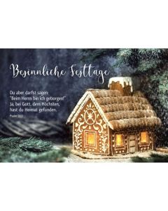 Postkarte Weihnachten 4EX