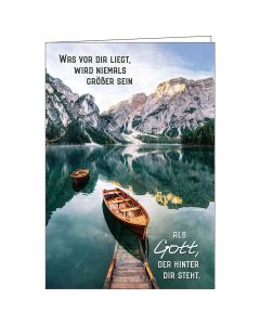 Faltkarte Zuspruch 'Was vor dir liegt ...'