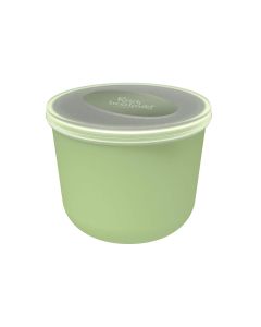 Lunch-Pot 'Reich beschenkt Hiob 36,31' grün