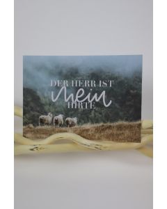 270061 Postkarte - Der Herr ist mein Hirte | CB-Buchshop